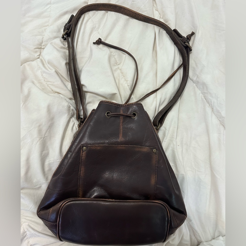 Patricia Nash Brown Leather Shoulder Bag - Picture 2 of 15